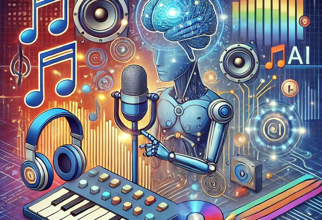 Inteligência Artificial na indústria da música e dos locutores