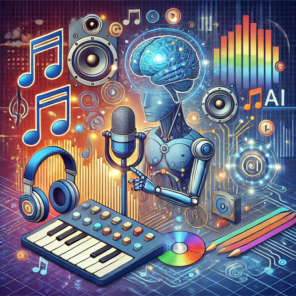 Inteligência Artificial na indústria da música e dos locutores